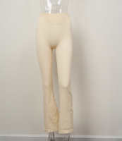 Nuevos Pantalones de Yoga EUTOB, Leggings Ajustados sin Costuras con Cintura Alta y Efecto Levanta Glúteos