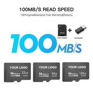 Tarjetas OEM de alta velocidad 256 Gb 512Gb 4Gb 8Gb 16Gb 64Gb 128Gb Sd Tf Capacidad real 32Gb 256 Gb Tarjeta de memoria Chip de Taiwán A1 U3 Velocidad Dvr - Product Image 2