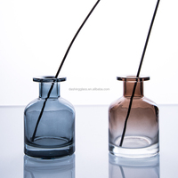 Vente en gros de flacons en verre à large ouverture de 50 ml, 100 ml, 150 ml pour parfum, huile aromatique, diffuseur de parfum