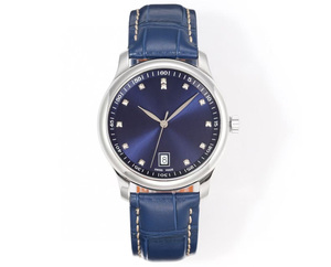 Montre de sport et d'affaires élégante, classique, de luxe, en acier inoxydable, automatique, mécanique, chronographe, 41 mm - Product Image 1