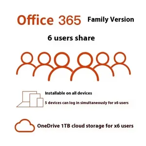 Para <span class=keywords><strong>Microsoft</strong></span> Office 365 Versión Hogar con Expansión de Almacenamiento en la <span class=keywords><strong>Nube</strong></span> de 1 TB de OneDrive, Incluye Entrenamiento de OneNote - Product Image 2