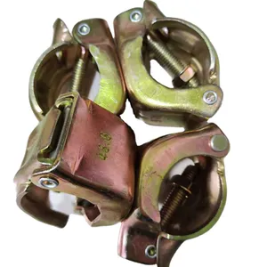 JIS Standard Scaffolding Fixed Clamp Swivel Coupler Scaffolding Coupler Joint Fastener Clamp