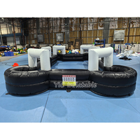 Mesa de Billar Gigante Hinchable de Fútbol/Snookball para Eventos de Carnaval, Alquiler de Alta Resistencia