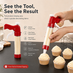 Suministros <span class=keywords><strong>de</strong></span> repostería, <span class=keywords><strong>pistola</strong></span> <span class=keywords><strong>de</strong></span> crema, boquilla <span class=keywords><strong>de</strong></span> laminación <span class=keywords><strong>de</strong></span> plástico, prensa <span class=keywords><strong>de</strong></span> impresión, herramientas <span class=keywords><strong>de</strong></span> decoración <span class=keywords><strong>de</strong></span> pasteles - Product Image 6