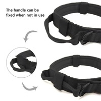 Collier pour chien tactique en nylon épais de haute qualité, vente en gros, pour l'entraînement des animaux de compagnie