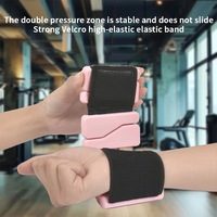 Pulsera de Silicona Ajustable con Peso Rectangular para Muñeca y Tobillo, Contrapeso Deportivo para Correr, 2 lb, Par, Unisex, Personalizable
