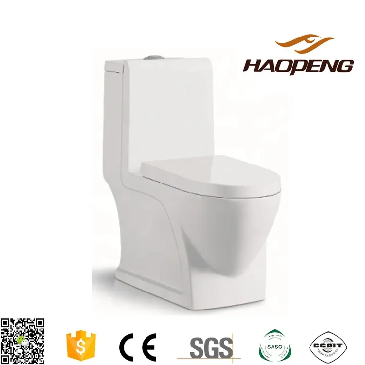 A-2340 Bathroom Washdown Toilet One Piece Toilet/Colored Toilet Bowl Price