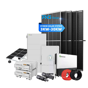 Invertisseurs solaires hybrides PNG pour la maison avec système de stockage de batteries lithium-ion 20KW 25KW 30KW triphasé basse tension Deye - Product Image 4