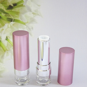 Tube de rouge à lèvres vide 4G à succès, emballage cosmétique en plastique, conteneurs de rouge à lèvres avec capuchon mat et base transparente, impression sérigraphique - Product Image 3