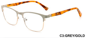 Montura de Lentes de PC con Bisagras Metálicas de 360 Grados y Pintura de Doble Color, Producción de Alta Calidad al por Mayor, Estilo Retro Sólido y Moderno - Product Image 4