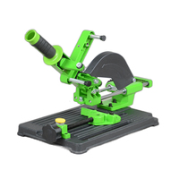 Support de meuleuse d'angle coulissante 100-125 mm pour bricolage avec largeur de serrage maximale de 150 mm en acier Q235