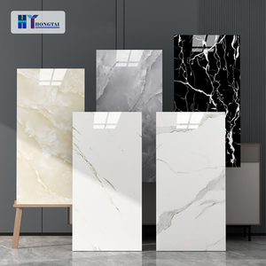 Pannello Murale Effetto Marmo <span class=keywords><strong>in</strong></span> <span class=keywords><strong>PVC</strong></span> e Schiuma XPE Peel & Stick Autoadesivo Lucido - Product Image 1