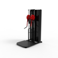 Machine à soulever latéralement et à faire des pec fly avec plusieurs poignées, adaptée aux articulations, pour le modelage des épaules et de la poitrine