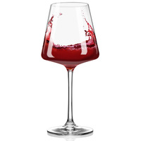 Copas de Vino con Tallo Irrompibles OEM WG-142 de 15 oz/500 ml, Estilo Americano de Lujo, Acrílico, Plástico, Libres de BPA, Reciclables y Reutilizables