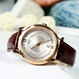 <span class=keywords><strong>Montre</strong></span> mécanique <span class=keywords><strong>automatique</strong></span> de luxe de <span class=keywords><strong>marque</strong></span> LOBINNI 16007 - Product Image 3