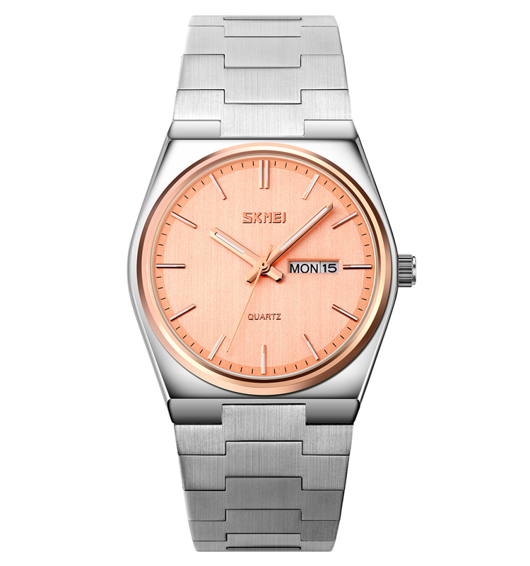 Silver/Rose gold-Rose