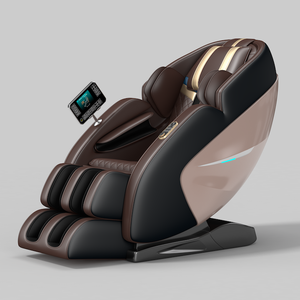 Silla de Masaje Eléctrica 3D Zero <span class=keywords><strong>0</strong></span> Gravity con Riel en L, Shiatsu, Calor, Amasamiento, Vibración, Masaje Corporal Completo 4D - Product Image 2