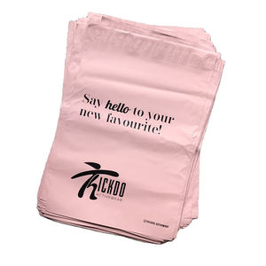 Bolsa de plástico autoadhesiva personalizada para embalaje de ropa, bolsa de plástico de poliéster azul, impermeable, venta al por mayor de fábrica - Product Image 5