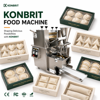 Machine à former des samosas de grande taille à double rouleau pour la transformation alimentaire à grande échelle avec production industrielle