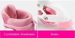 <span class=keywords><strong>Pattini</strong></span> <span class=keywords><strong>a</strong></span> <span class=keywords><strong>rotelle</strong></span> <span class=keywords><strong>in</strong></span> linea con interscambio <span class=keywords><strong>a</strong></span> doppia <span class=keywords><strong>fila</strong></span> 2 <span class=keywords><strong>in</strong></span> 1 scarpe sportive per principianti <span class=keywords><strong>pattini</strong></span> da pista per bambini adolescenti - Product Image 5