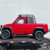 Camion pick-up électrique 4WD plomb bon marché en Chine pick-up double moteur 10,5 kw utilitaire pick-up cee véhicules électriques camions de fret 4X4