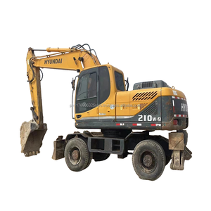 ขายดี!!! รถขุดล้อยางฮุนไดมือสอง R210W-9T R210W-9 R210W-9 21ตันรถขุดก่อสร้างสภาพดีมีในสต็อก - Product Image 3