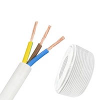 Langlebiges Hochwertiges H05VV-F 3-adriges 2,5mm² VDE Verseiltes PVC-isoliertes Flexibles Stromkabel für Bauarbeiten
