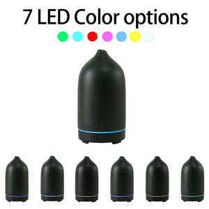 Nhà Máy Bán Hàng Trực Tiếp 100Ml Tinh Dầu Khuếch Tán LED Ánh Sáng Handmade Gốm Hương Liệu Khuếch Tán Độ Ẩm - Product Image 2