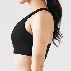Soutien-gorge de sport pour femme, extensible, pour yoga, course, gym, fitness et exercice, avec logo personnalisé, pour entraînement et tenue de sport - Product Image 4