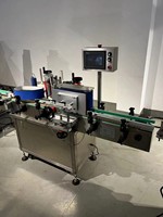 Machine d'étiquetage automatique complète DLTB-A pour pots ronds, positionnement d'étiquette réglable, dispositif d'application d'étiquettes pour pots ronds