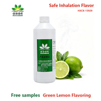 Arôme de citron vert, matière première de qualité alimentaire, parfum inhalable sûr, 0 nicotine, vapeur riche, huile essentielle liquide de tabac