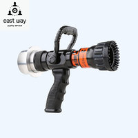 Buse de lutte contre l'incendie en aluminium de 51 mm et 66 mm, poignée pistolet, outil de lutte contre l'incendie à main