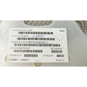 Nouvelle et originale unité à quartz Citizen SMD2*6 taille SMD 32.768KHZ série CMR200T 12.5PF 20PPM CMR200T32768KDZF-UT - Product Image 4