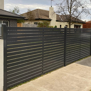 Cửa Nhôm sân vườn được thiết kế hiện đại tùy chỉnh và hàng rào kim loại bên ngoài cho biệt thự và nhà ở - Product Image 6