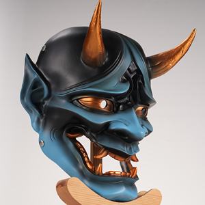 Masque de cosplay cool] Masque artisanal en résine pour homme, cool et élégant - Product Image 5