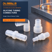 Connecteurs de tubes en silicone moulés sur mesure : coudes droits et réducteurs pour assemblages de contrôle de fluides et d'air des dispositifs médicaux