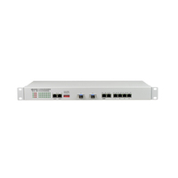 30 Channel Voice FXO FXS Over Fiber Multiplexer with 4FE 4E1