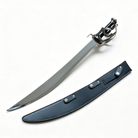 Sabre pirate populaire de 71 cm et 1,1 kg avec poignée creuse pour collection de cosplay