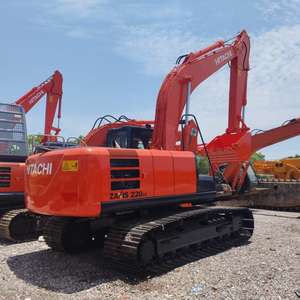 Hitachi Excavator Zx220lc Hitachi Digger 22t Zx220 Maquinaria de construcción Equipo original - Product Image 6