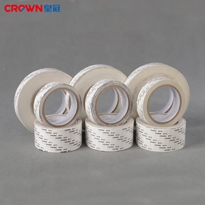 Tùy Chỉnh Oem Tự Dính Tissue Paper Tapes Jumbo Rolls Dính Tissue Double Side Wrapping Tape Giấy Đóng Gói Băng - Product Image 2