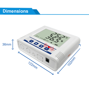 लंबे समय तक चलने वाला वायरलेस तापमान सेंसर, वाई-फाई और यूएसबी इंटरफेस ओम और ओडम समर्थित - Product Image 4