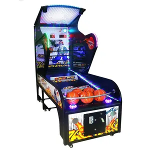 Haute qualité de luxe d&#39;intérieur adulte rue basket-ball machine de jeu d&#39;arcade