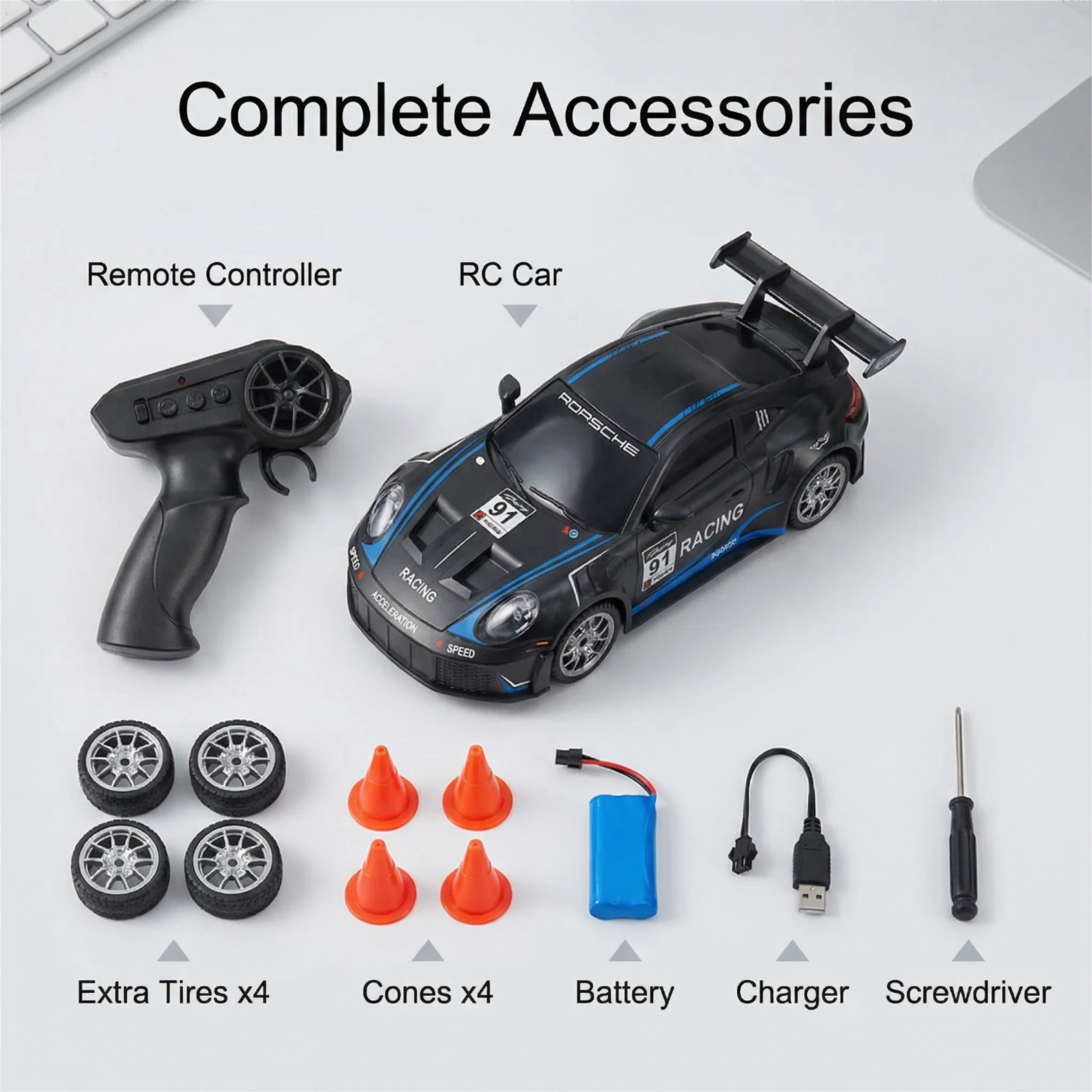 RGT SJY-EX86190 Simulation LC76 1/10 RC Electric Remote Control