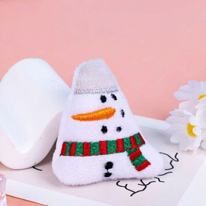Best Selling Mini Christmas Snowman Scarf Plush Keychain Kawaii Cute Plush Toys 4inch Stuffed Animal Toys <b>Arcade</b> Game for Shop - Product Image 1