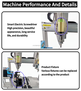 Vente directe d'usine de machine de serrage automatique à double tête et double Y avec roulements et moteur - Product Image 4