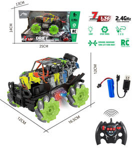 Mobil RC Crawler Drift Lateral Dancing Off-Road Truck Kendaraan Remote Control dan Trailer Racing Climber Mobil Balap Mainan Truk - Product Image 3