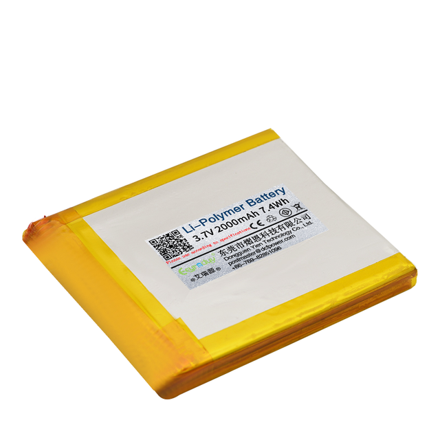 "Pouch Lithium Ion Battery Customized 3.7V 1800mAh Li-ion Polymer 704551 Cell"