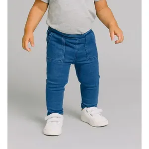 Jeans elasticizzati Adrenaline per ragazzi, vestibilità skinny, pantaloni in cotone elasticizzato lavorato a maglia con 2 tasche, abbigliamento per bambini - Product Image 3