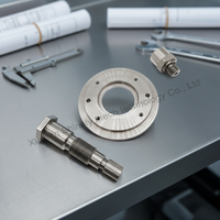 Composants d'usinage CNC personnalisables, pièces de rechange de fraisage avec options d'électroérosion à fil en acier inoxydable, échantillons d'aluminium sur mesure