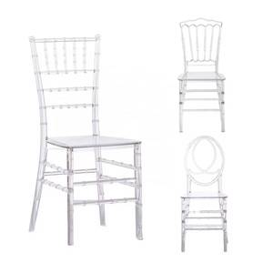 Wholesale Luxury OEM Plastic Acrylic Resin Tiffany Chiavari Hotel Restaurant Banquet <b>Chairs</b> - Product Image 1